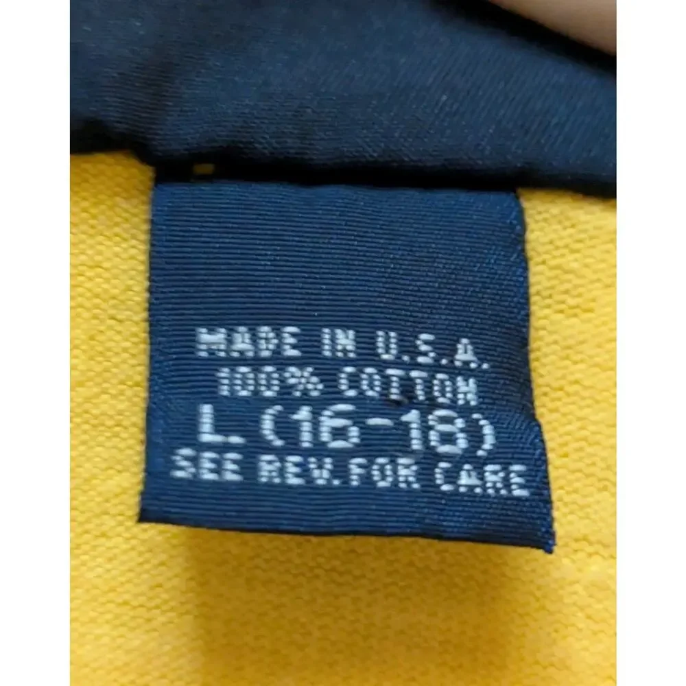 Vintage Y2K Nautica T-Shirt 100% Cotton Made In USA - Mens Large - Picture 3 of 16